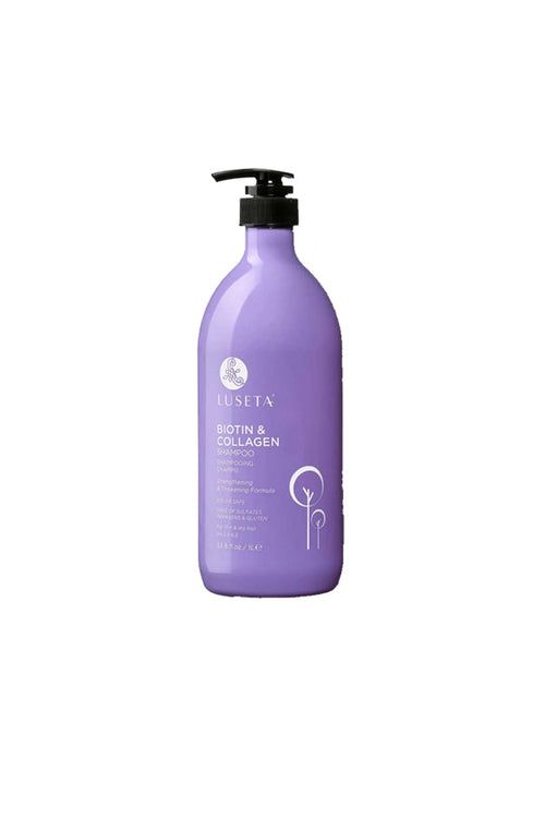 Luseta Biotin & Collagen Shampoo 1 L - For Thin & Dry Hair