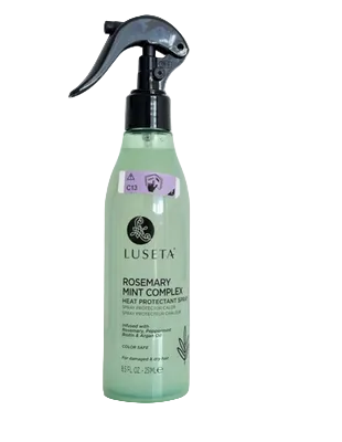 LUSETA ROSEMARY MINT COMPLEX Heat Hair Protectant Spray with Biotin & Argan Oil 251 ml