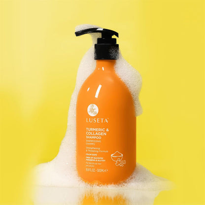 Luseta Turmeric & Collagen Shampoo 500 ml - For Thin & Oily Hair