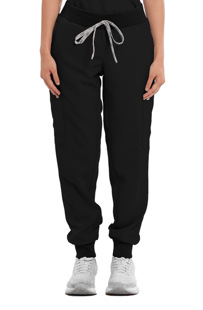 Luxe® Custom Fit Knitted Jogger Women Scrub Pants