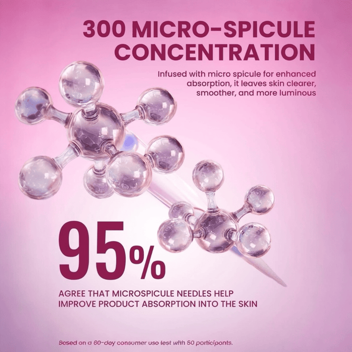 Luxe Organix Derma PRO Melasma Clear 300 Liquid Microneedle Soicule Bright Serum 30ml سيروم لوكس أورجانيكس ديرما برو ميلازما كلير 300 السائل بتقنية الإبر الدقيقة لتفتيح البشرة - Princess Cosmetics Qatar