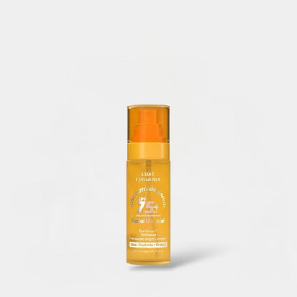 Luxe Organix Niacinamide Serum Facial UV Mist 80ml لوكس أورجانيكس نياسيناميد مصل الوجه بالأشعة فوق البنفسجية - Princess Cosmetics Qatar
