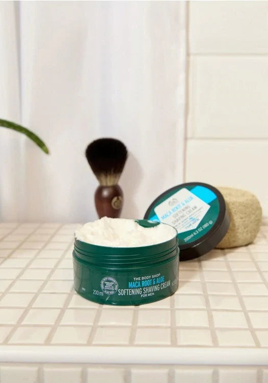 Maca Root & Aloe Softening Shaving Cream For Men