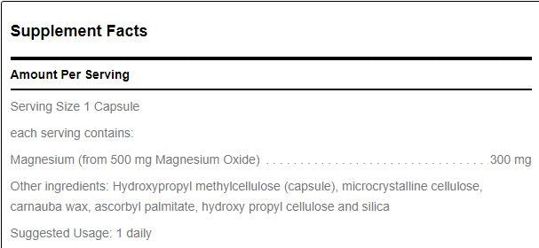 MAGNESIUM OXIDE 300 MG 100 count by Douglas Labs