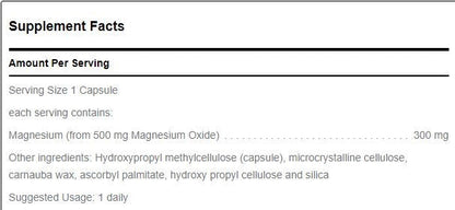 MAGNESIUM OXIDE 300 MG 100 count by Douglas Labs