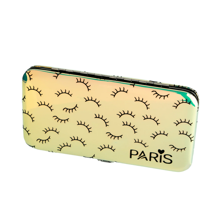 Magnetic Case with Diamond cut Professional Tweezers Set