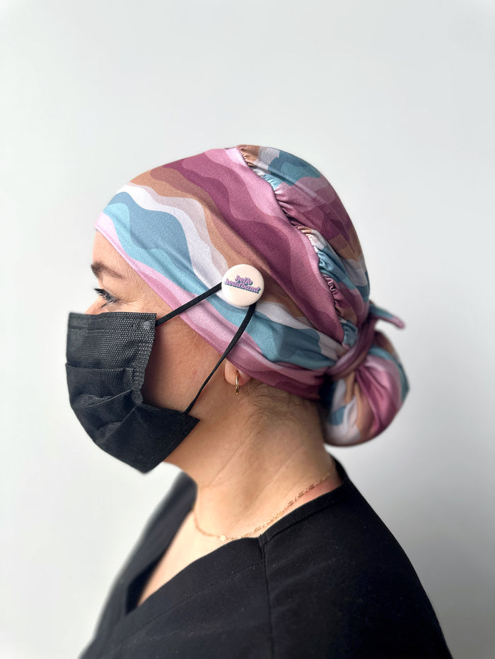 Magnetic Mask Buttons