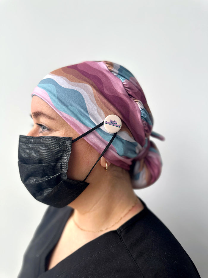 Magnetic Mask Buttons