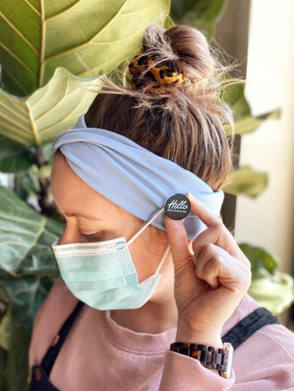 Magnetic Mask Buttons