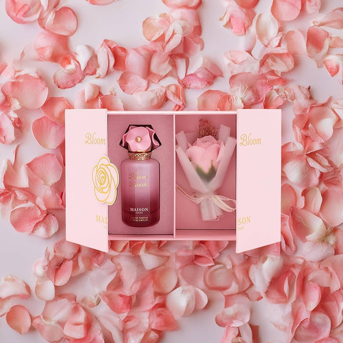 Maison Asrar Bloom Bloom 100ml ميزون أسرار بلوم بلوم - Princess Cosmetics Qatar