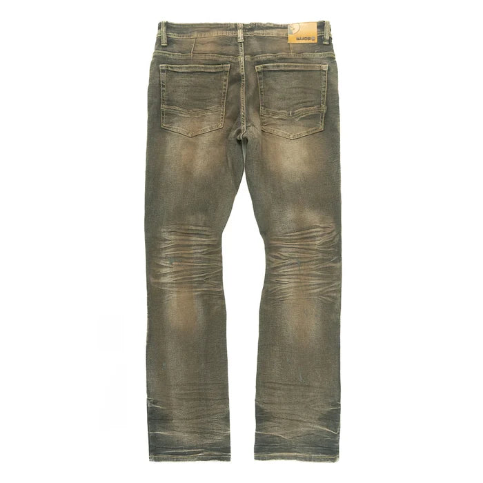 Makobi Lorenzino Vintage Ripped Denim Jeans (M1918)