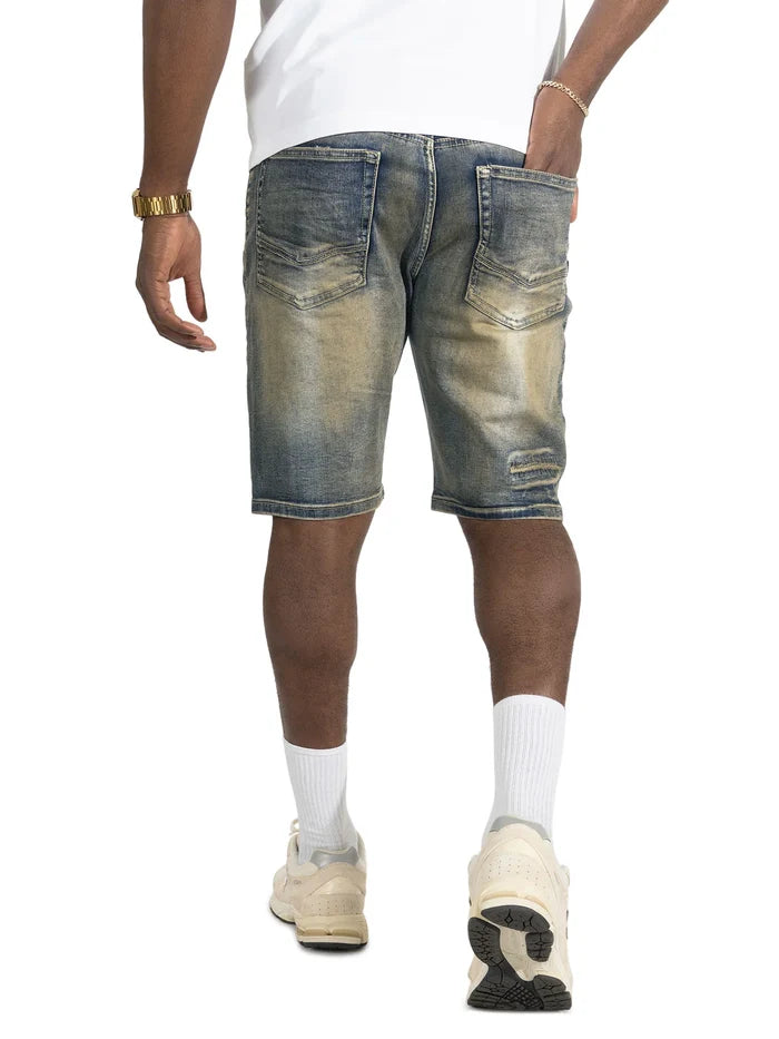 Makobi Prego Antique Denim Shorts (M904)