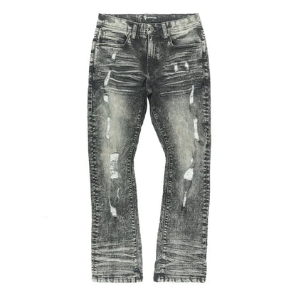 Makobi Prego Black Wash Denim Jeans (M1900)