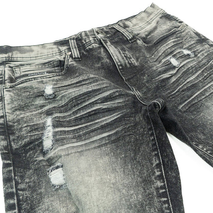 Makobi Prego Black Wash Denim Jeans (M1900)