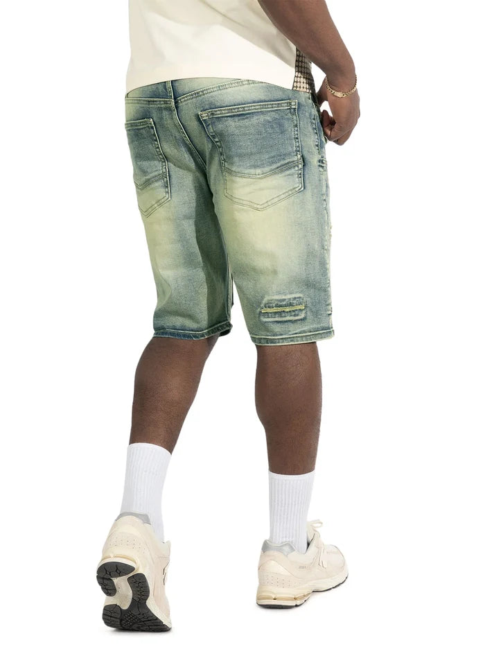 Makobi Prego Dirt Denim Shorts (M904)