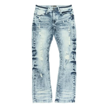 Makobi Prego Light Blue Wash Denim Jeans (M1900)