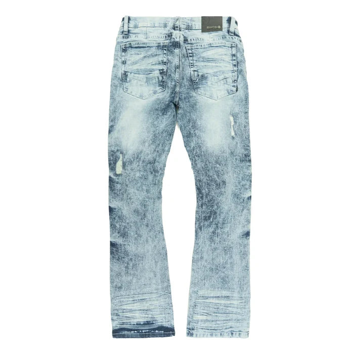 Makobi Prego Light Blue Wash Denim Jeans (M1900)
