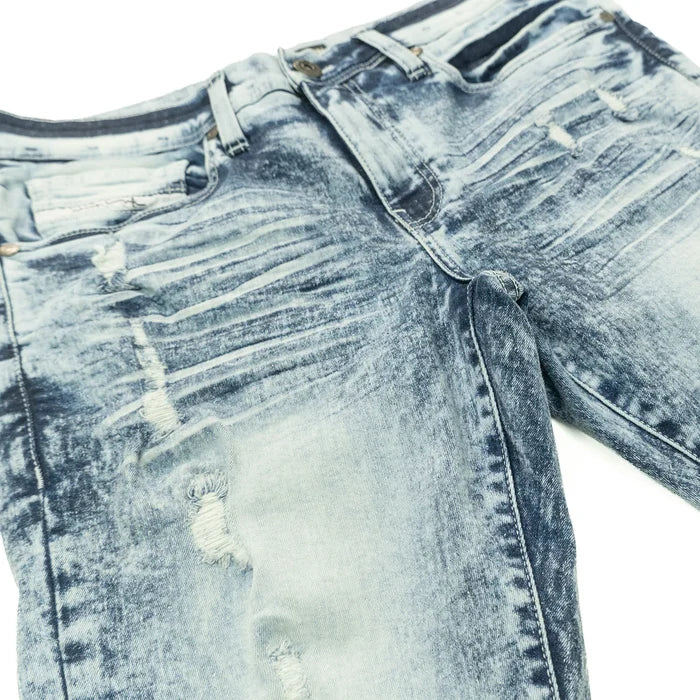 Makobi Prego Light Blue Wash Denim Jeans (M1900)