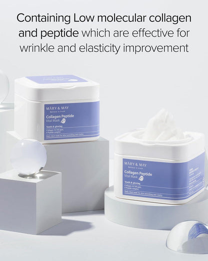 Mary&May Collagen Peptide Vital Mask 30 sheets