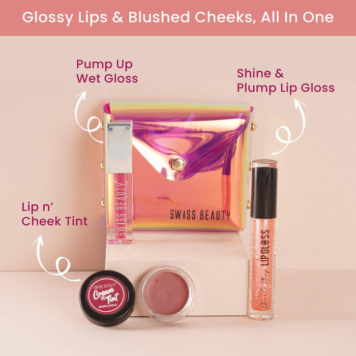 Matte Shimmer Shine Makeup Kit - Swiss Beauty