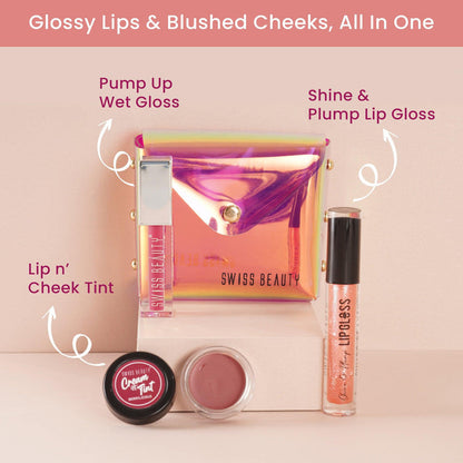 Matte Shimmer Shine Makeup Kit - Swiss Beauty