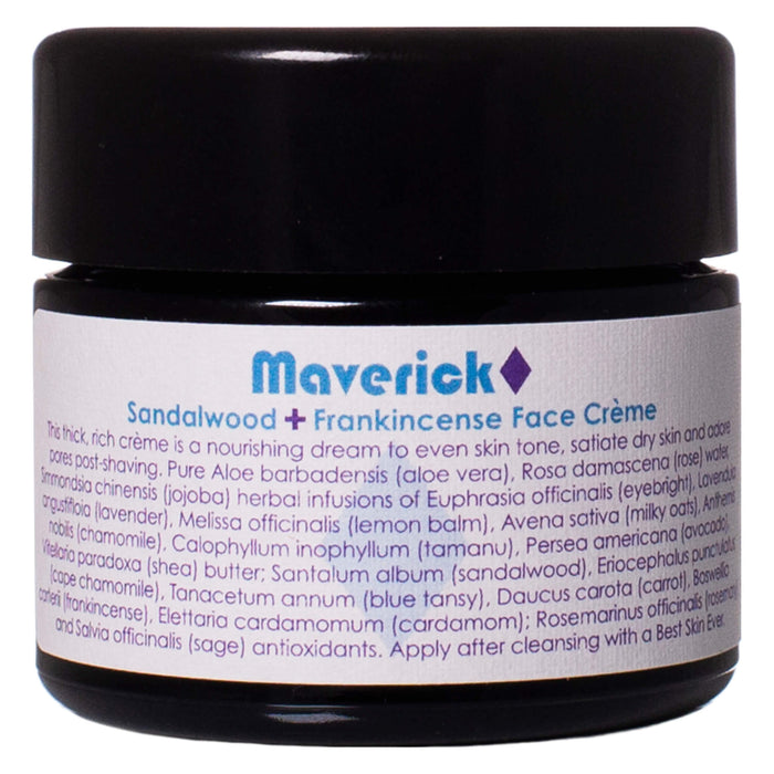 Jar of Living Libations Maverick Face Crème 50mL