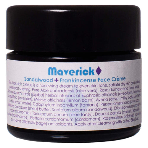 Jar of Living Libations Maverick Face Crème 50mL