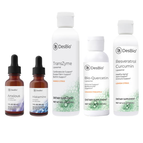 MCAS Support Protocol by DesBio bundle for mast cell activation support.