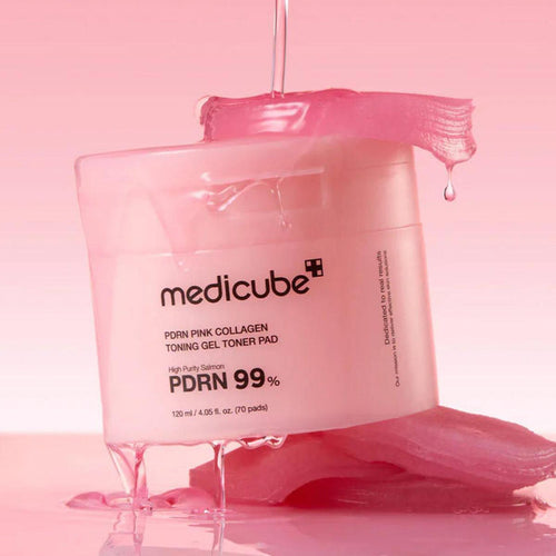 Medicube PDRN Pink Collagen Toning Gel Toner Pad 70pads