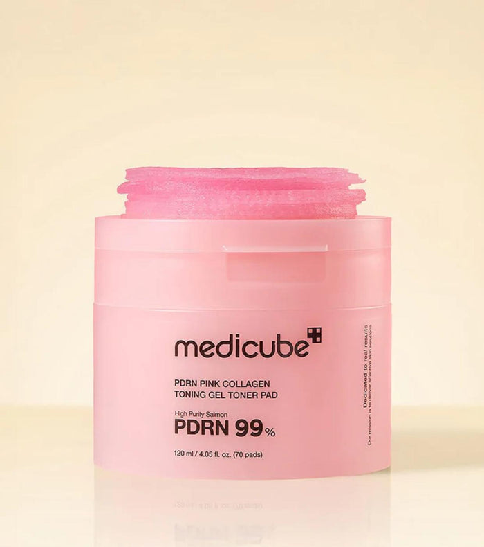 Medicube PDRN Pink Collagen Toning Gel Toner Pad 70pads