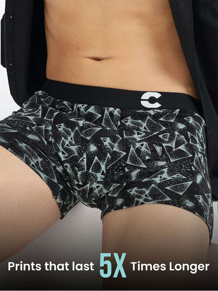 Men's Cotton Printed Trunk (Pack of 1)