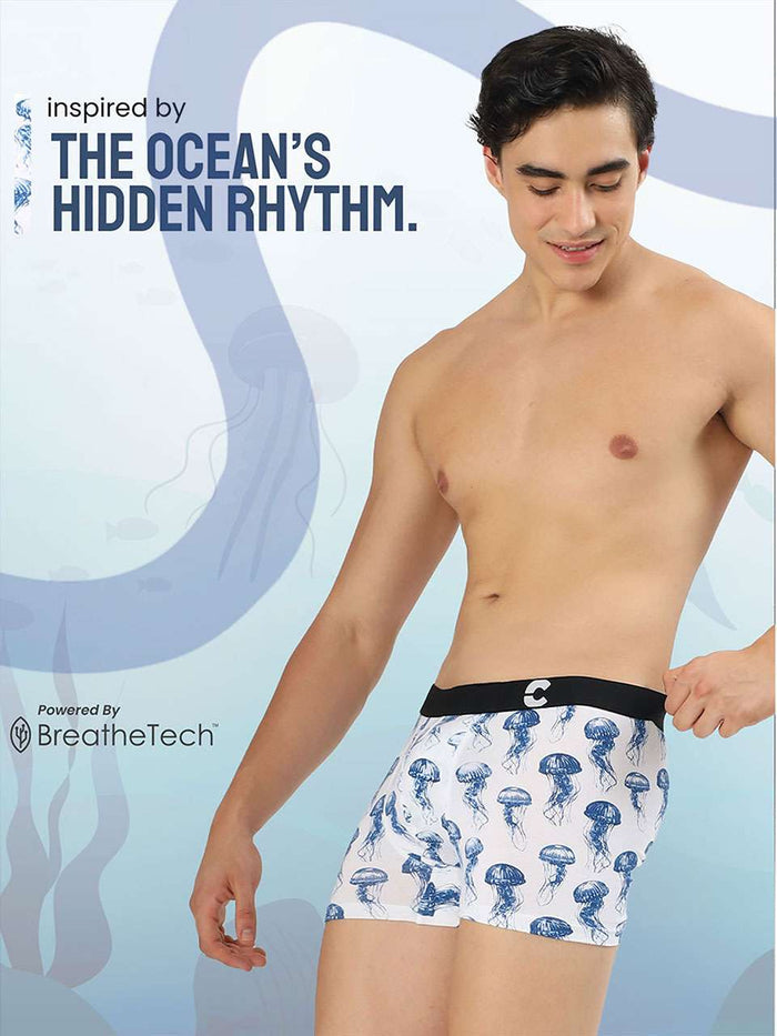 Men's Cotton Printed Trunk (Pack of 1)