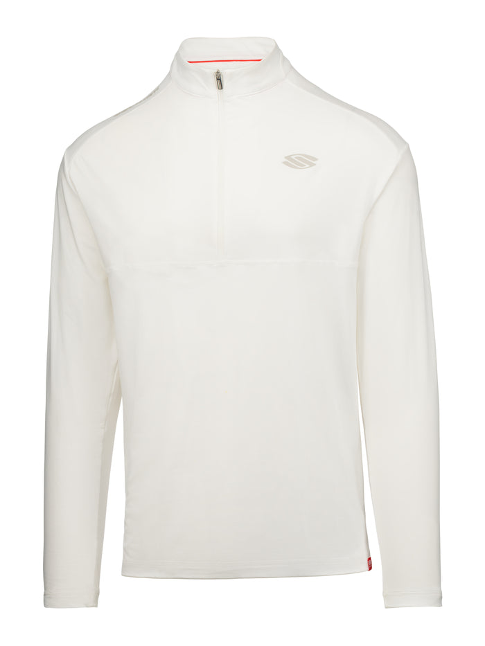 Selkirk Sport Essentials sports-wik men’s ¼-zip pickleball pullover.