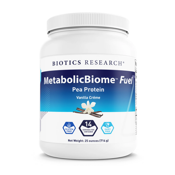 MetabolicBiome Fuel Pea Protein by Biotics Research