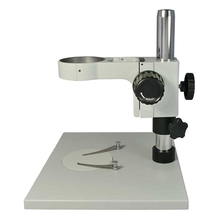 Microscope Post Stand, 76mm Coarse Focus Rack, Large Base