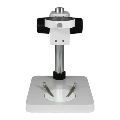 Microscope Post Stand, 76mm Coarse Focus Rack (Small) White