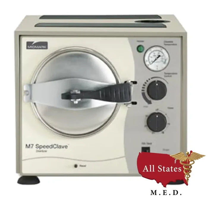 Midmark Ritter M7 SpeedClave Autoclave Sterilizer Repair Evaluation-All States M.E.D.