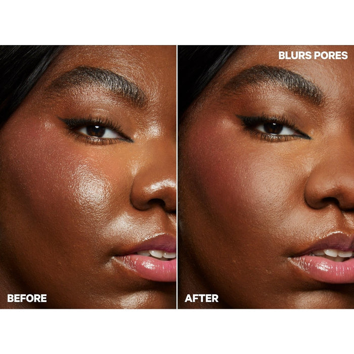 Milk Makeup Pore Eclipse Mattifying and Blurring Transfer-Proof Setting Spray bottle with pump and clear label.