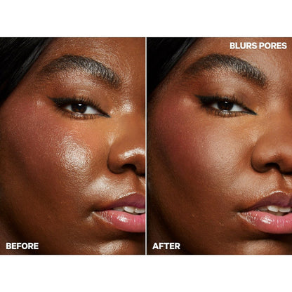 Milk Makeup Pore Eclipse Mattifying and Blurring Transfer-Proof Setting Spray bottle with pump and clear label.