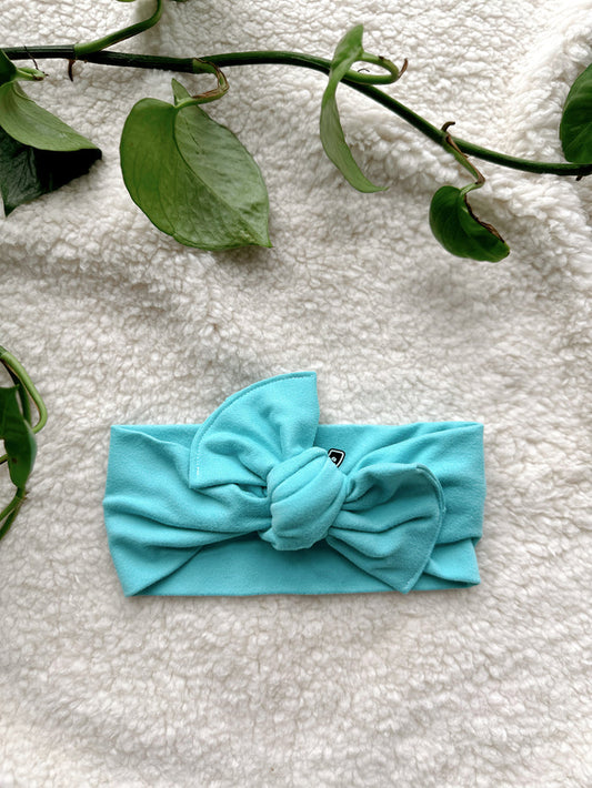 Mini Tieband - Aqua Blue