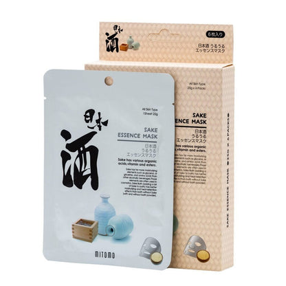 MITOMO – Sake Essence Mask box 6pcs