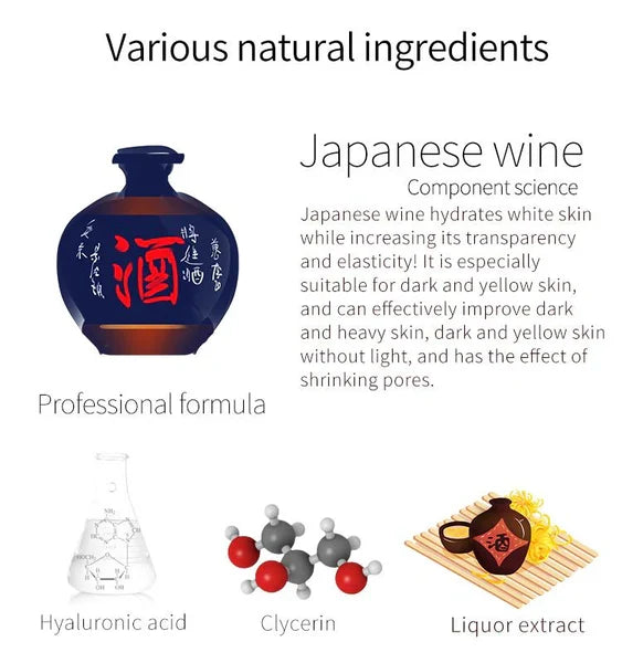 MITOMO – Sake Essence Mask box 6pcs