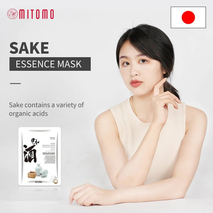 MITOMO – Sake Essence Mask box 6pcs