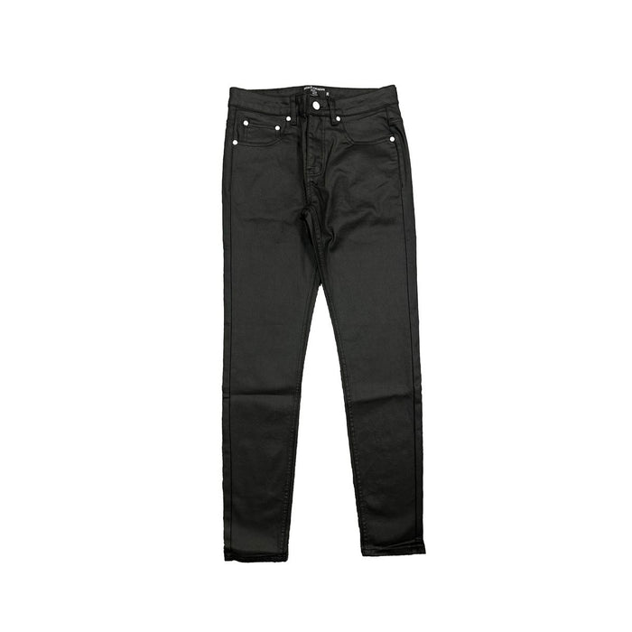 Mixed Emotion "Blackout" Wax Denim Pants