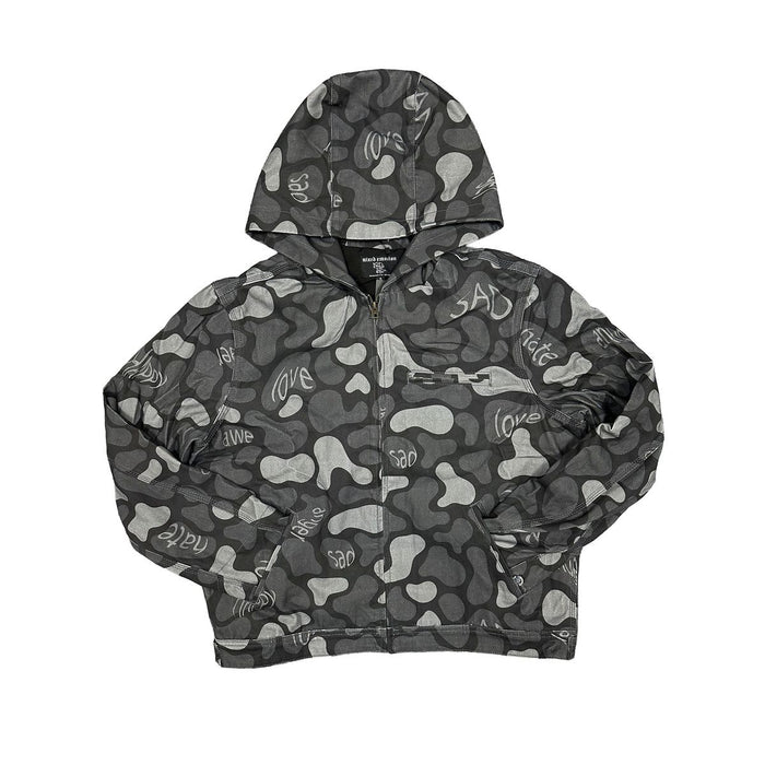 Mixed Emotion "Carpenter" Black Zip Up Jacket