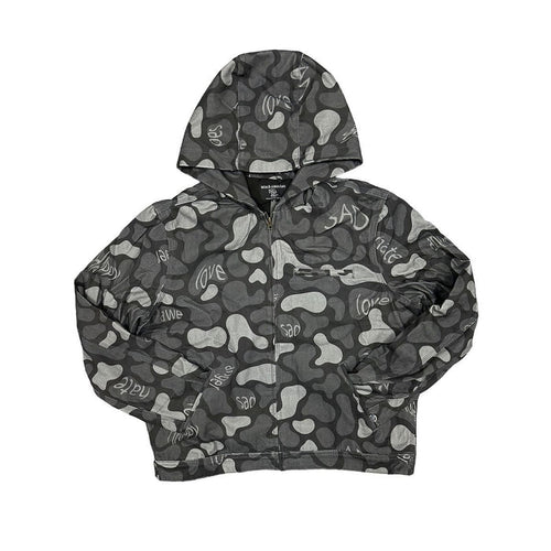 Mixed Emotion "Carpenter" Black Zip Up Jacket