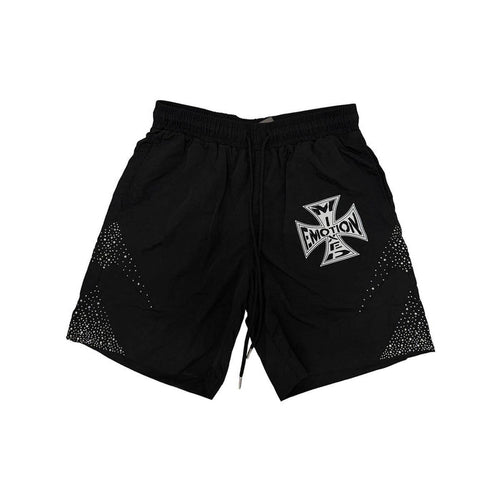 Mixed Emotion "Classic" Black Nylon Shorts