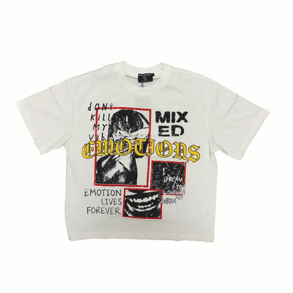 Mixed Emotion "Forever" White Tee