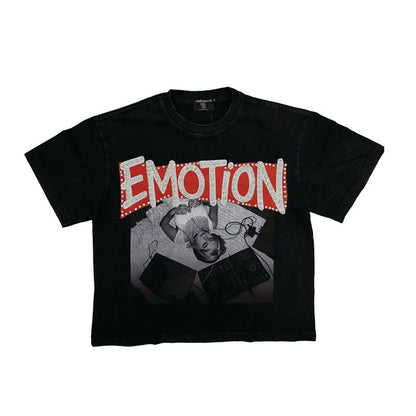 Mixed Emotion "Tunes" Black Tee