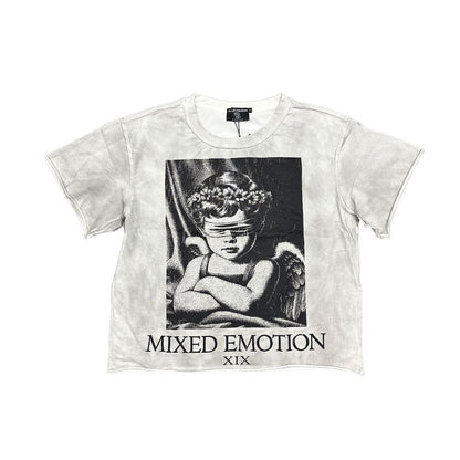 Mixed Emotion "XIX" Oversized White Tee